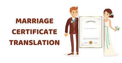 notarized translation marriage certificate