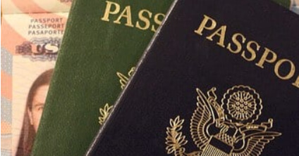 Two US passports