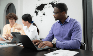 A team of translaotrs collaborating, demonstrating life science translation services are tailored to specific industry needs. A team of translaotrs collaborating, demonstrating life science translation services are tailored to specific industry needs.