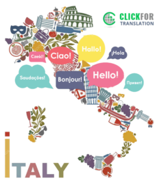 Italy to english translation