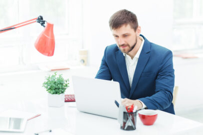professional translator working on Spanish document translation.